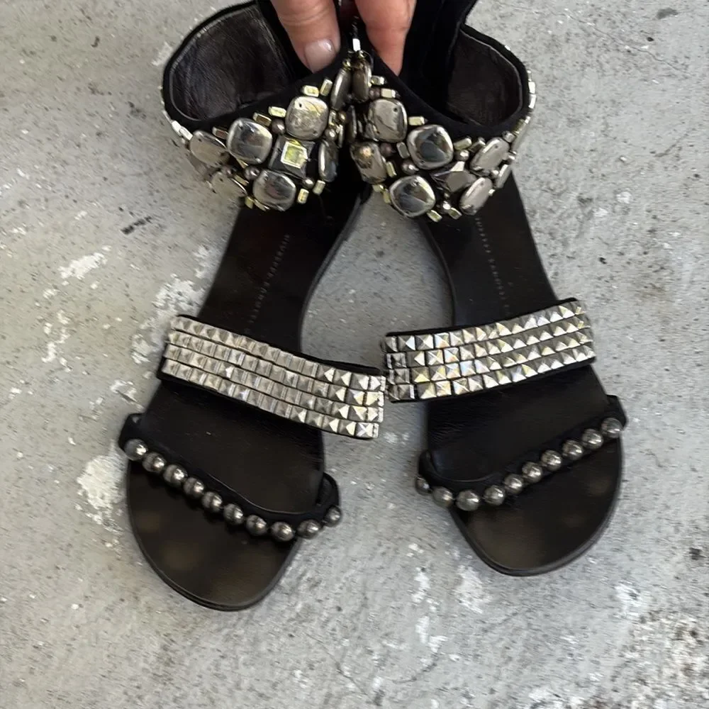 Giuseppe Zanotti studded sandals